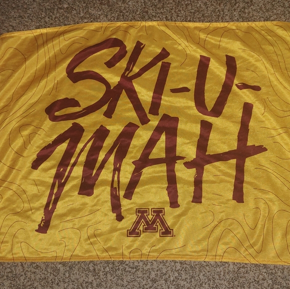 Minnesota Gophers Football Game Day Rally Flag 34" x 21" - Picture 3 of 11